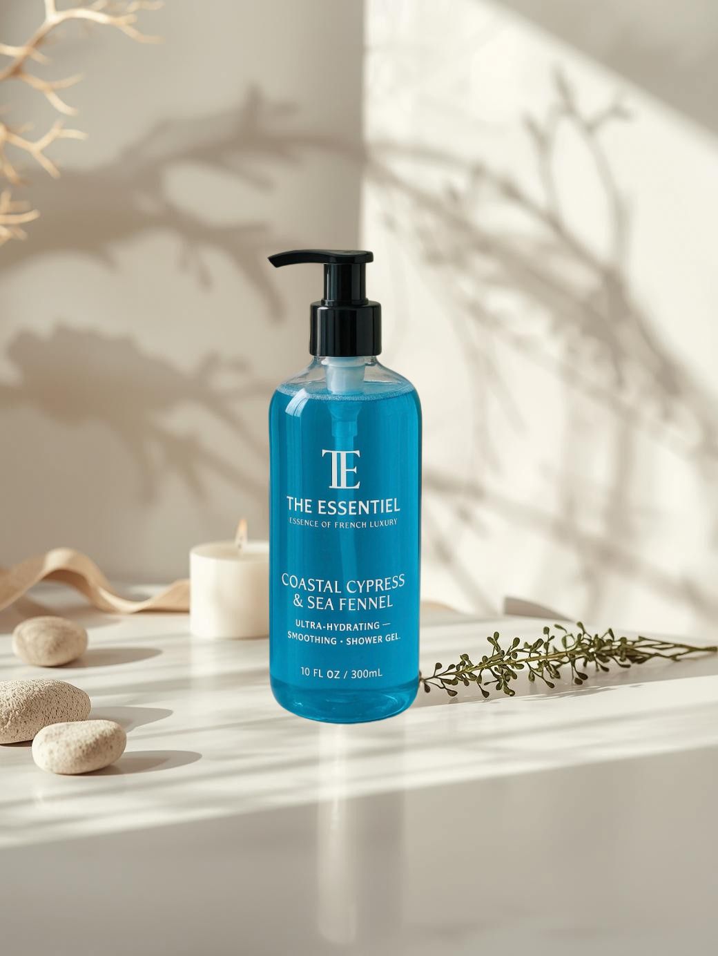 COSTAL CYPRESS & SEA FENNEL BATH & SHOWER GEL - 10 FL OZ / 300 ML