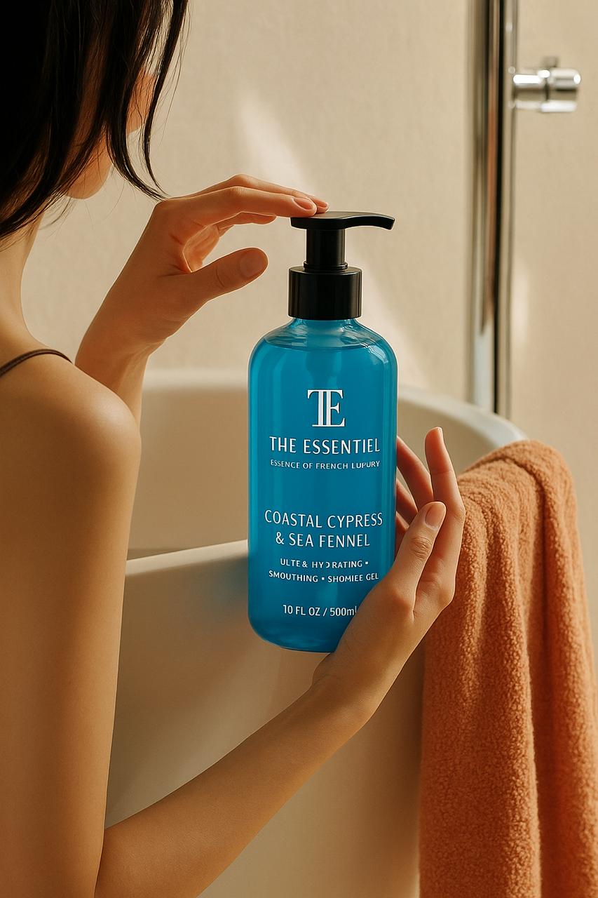 COSTAL CYPRES & SEA FENNEL SHOWER GEL 10 FL OZ / 100ML