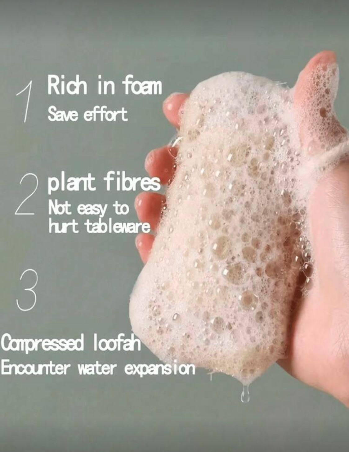 Natural Loofah Bath and Body Exfoliator Sponge