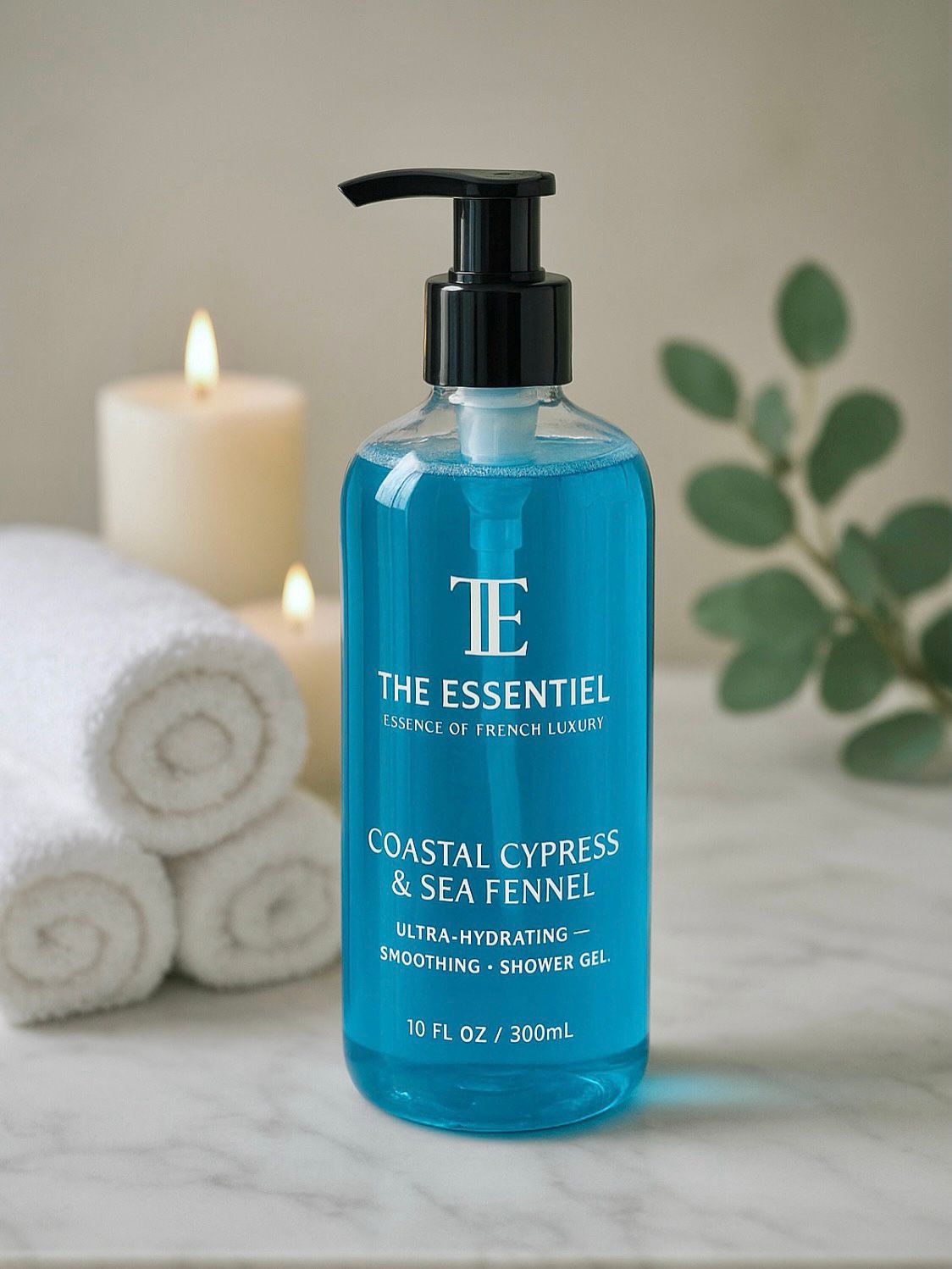 COSTAL CYPRESS & SEA FENNEL BATH & SHOWER GEL - 10 FL OZ / 300 ML